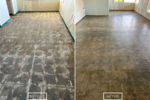 Concrete grinding project in Palm Springs