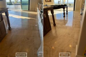 Limestone restoration project in Huntington Beach