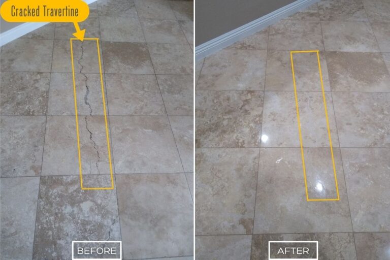 natural stone crack filling and repair