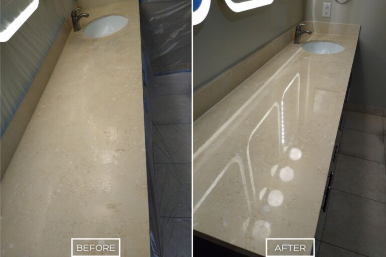 natural stone stain and etch removal