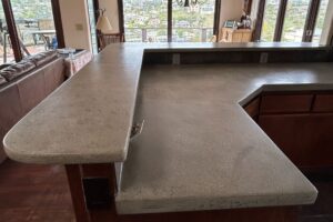Concrete grinding project in Laguna Beach