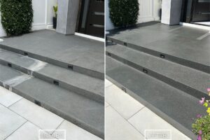 Concrete restoration project in Newport Beach
